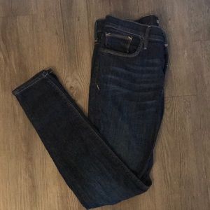 Express Mid Rise Ankle Jeans